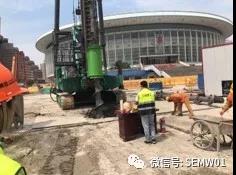 熱烈祝賀：上海體育館、上海游泳館及新建體育綜合體靜鉆根植樁工程項目于近期正式開工！